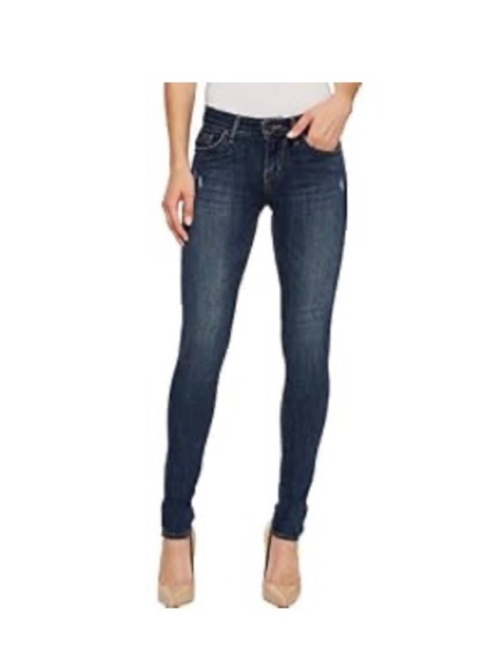 Levi's Dark Indigo Skinny Jeans for Women
